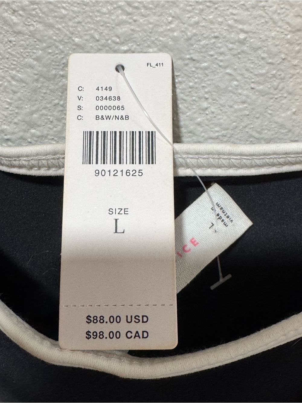 NWT Anthropologie Daily Practice Piped Mini Dress - Picture 7 of 7